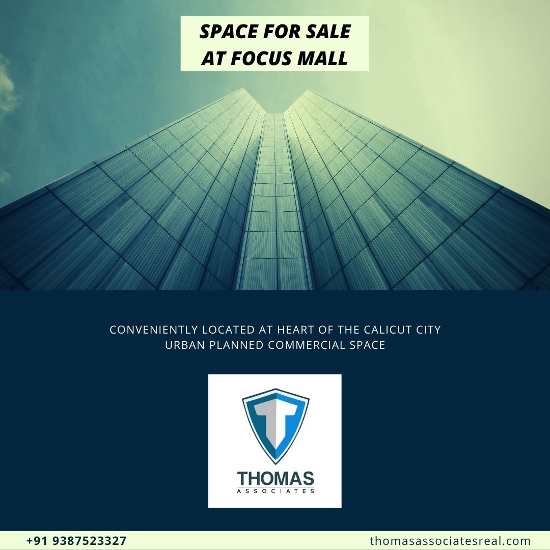 COMMERCIAL SPACE FOR SALE IN FOCUS MALL, CALICUT